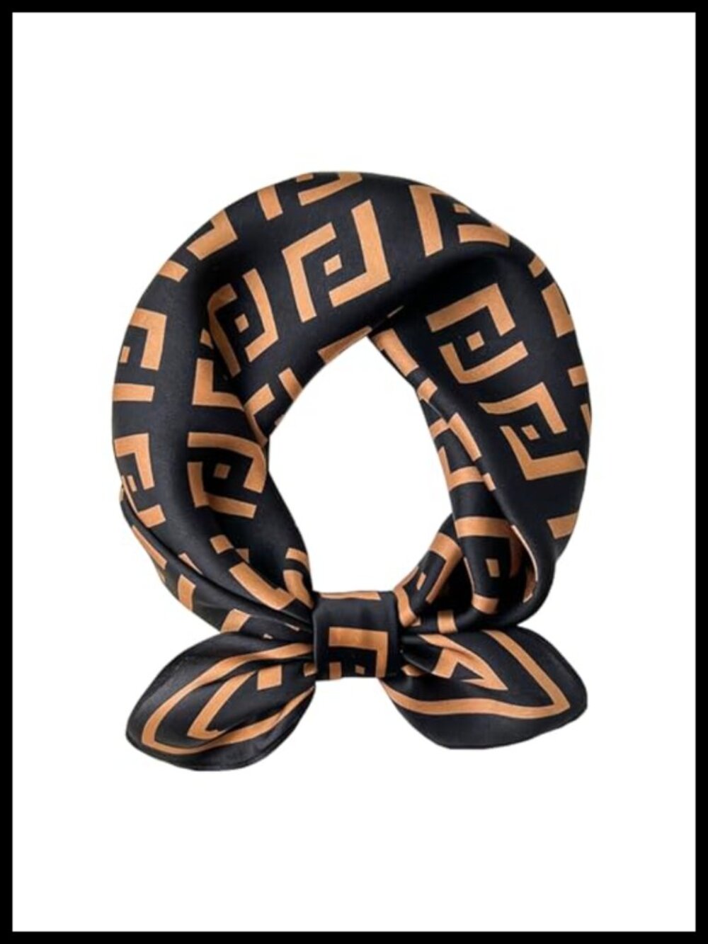 100% Mulberry Silk Square Scarf 25.6" Neckerchief Headscarf Hair Wrap
